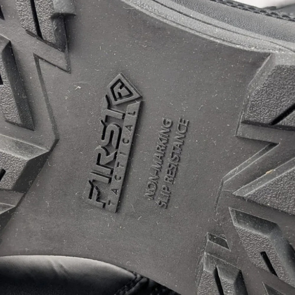 First Tactical leather boots, 9.5D M, 6" zip, duty, work, range, first responder - Picture 12 of 14